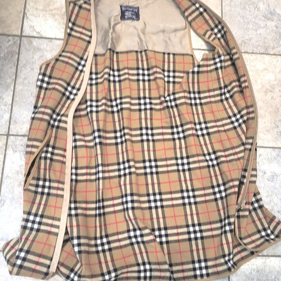 BURBERRY UNISEX TRENCH COAT ZIP IN LINER M - Picture 1 of 11